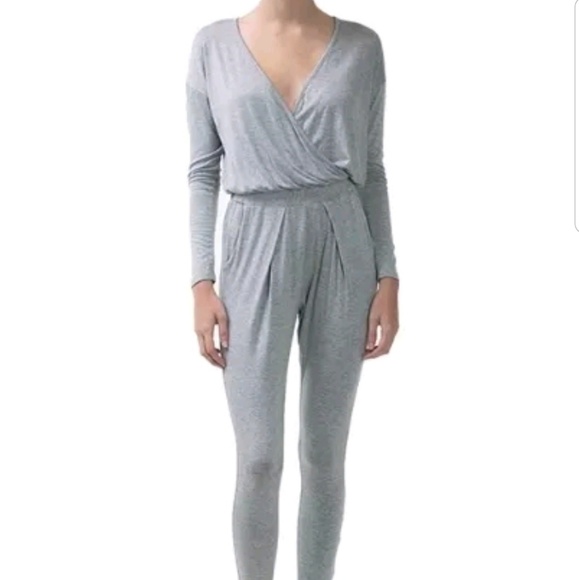 long sleeve jersey jumpsuit